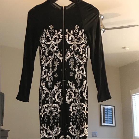 Sequin Maxi Evening Gown - Picture 6 of 8